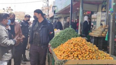 ازالة البسطات في المفرق