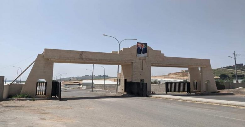مدخل مدينة السلط الصناعية. (شركة المدن الصناعية الأردنية)
