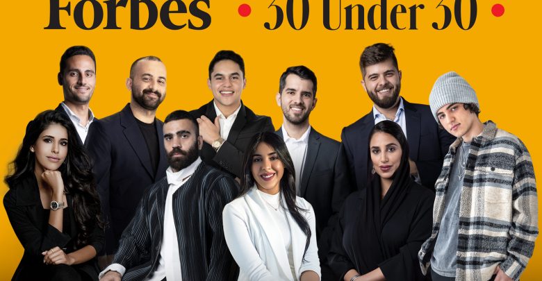 تغطي قائمة العام الحالي الشباب المبدعين في 6 فئات مختلفة: الرياضة والتجارة الإلكترونية والتكنولوجيا، والتمويل والإبداع والتأثير الاجتماعي